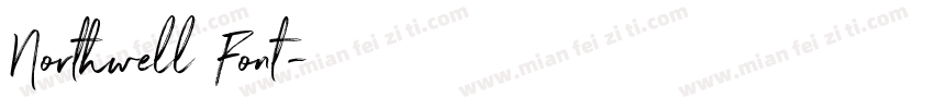 Northwell Font字体转换